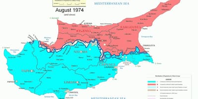 Карта Кипра отдела